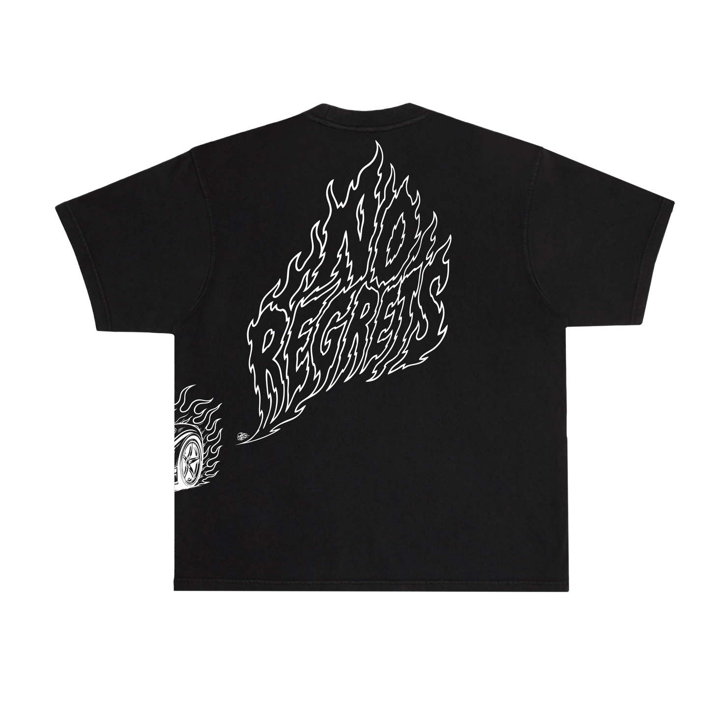No Regrets Heavyweight Tee
